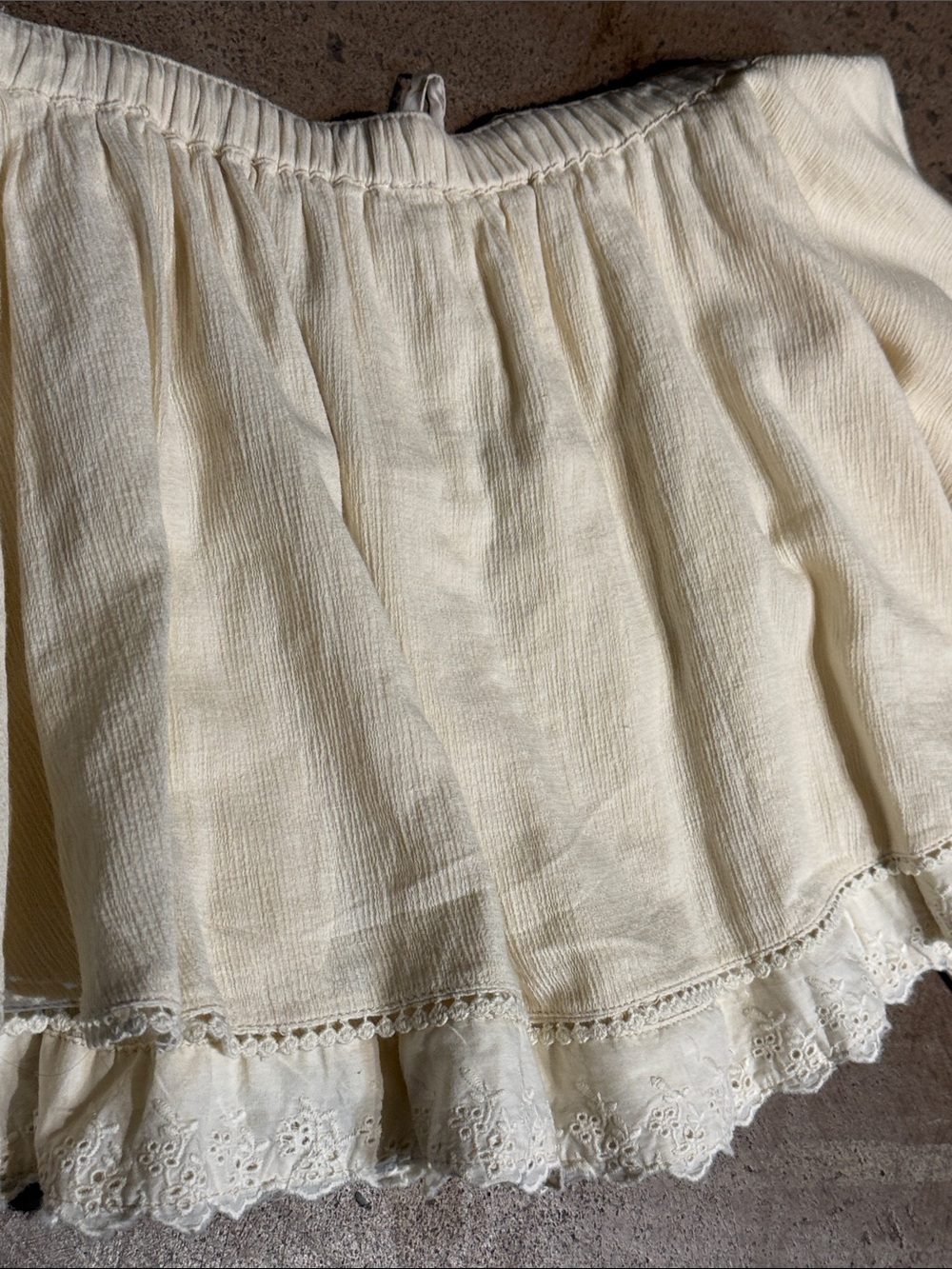 Free People Lady Tulip Ruffle Mini skirt - Picture 4 of 4